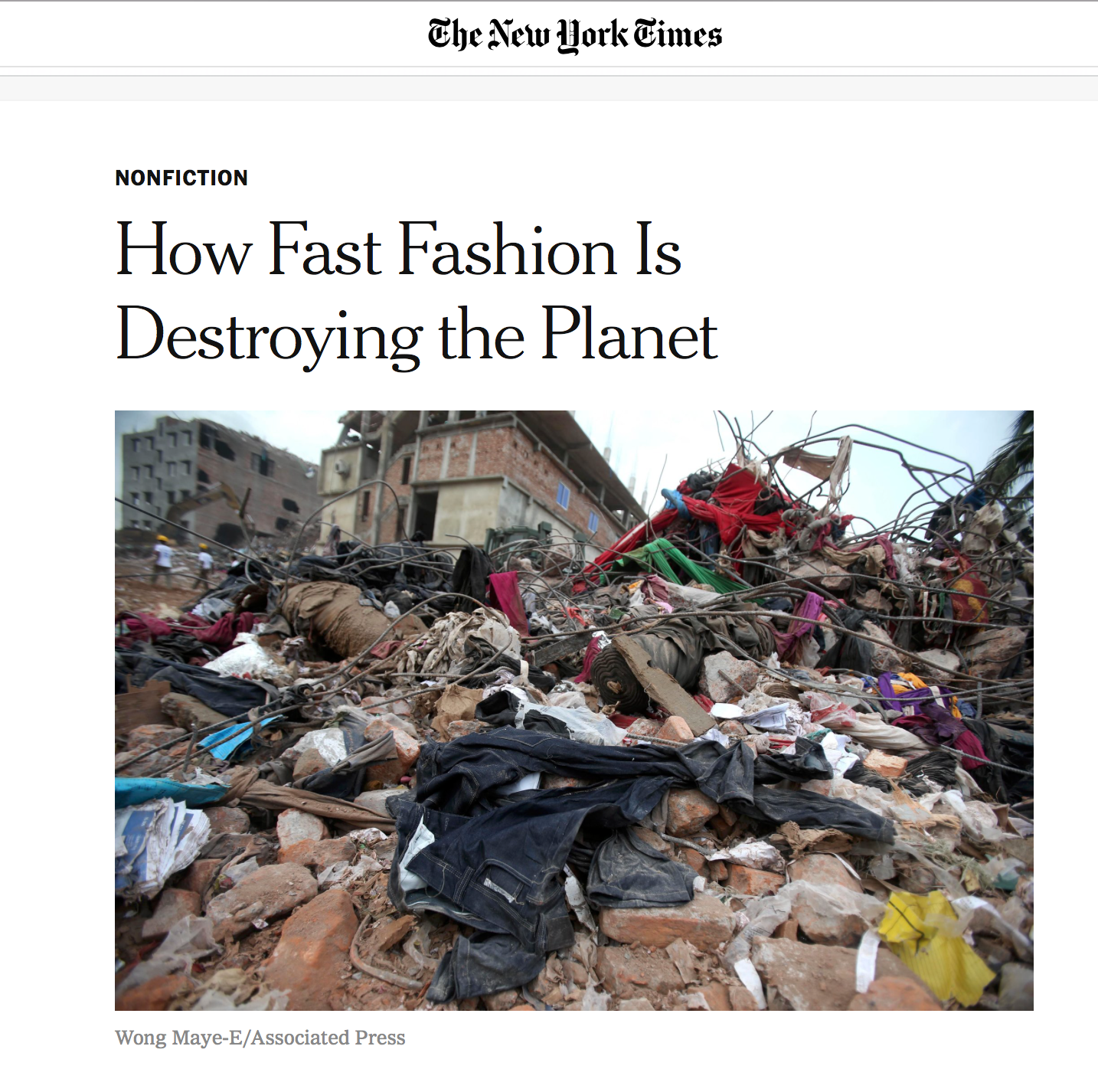 https://www.nytimes.com/2019/09/03/books/review/how-fast-fashion-is-destroying-the-planet.html